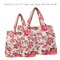 Wrapables Large & Small Foldable Tote Nylon Reusable Grocery Bags, Set of 2